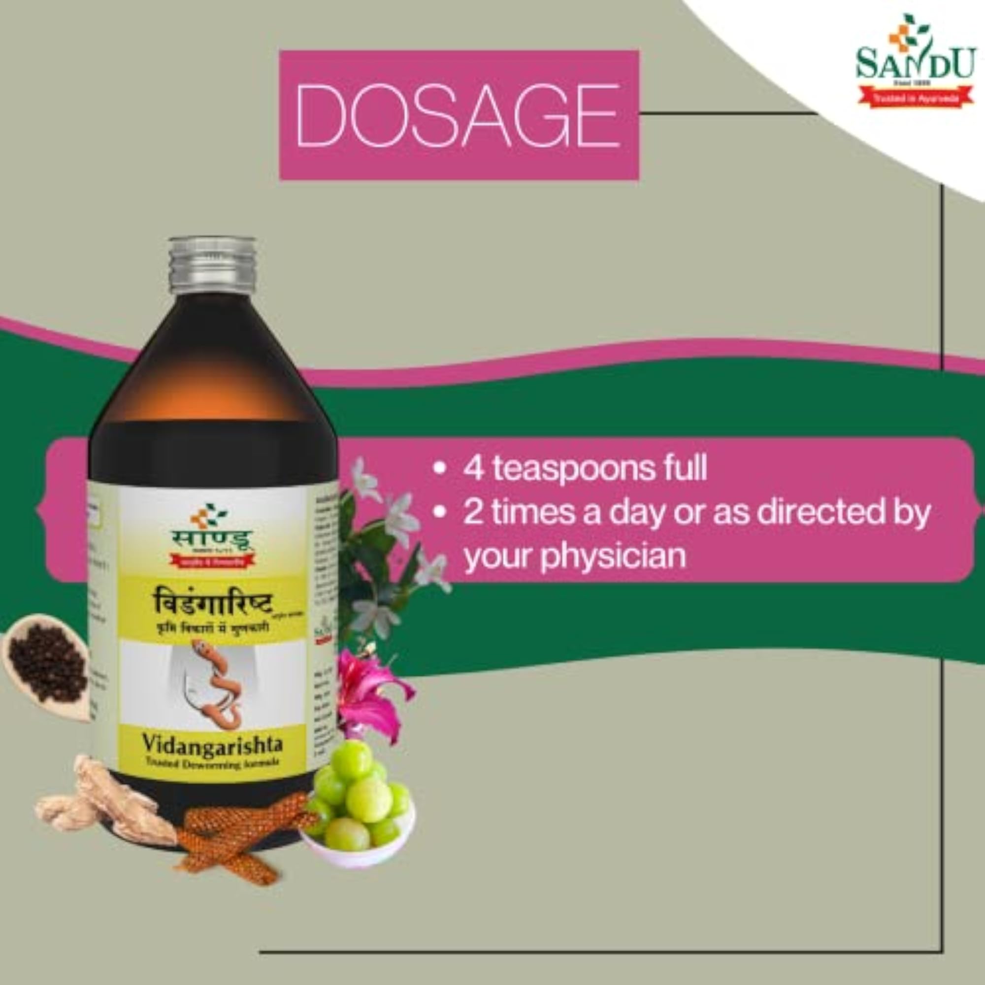 Sandu Vidangarishta, 450ml